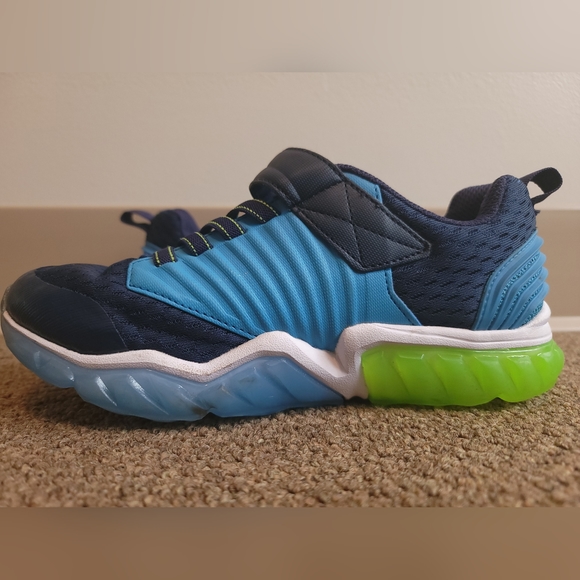 SKECHERS boys S Light Rapid Flash - Picture 6 of 8
